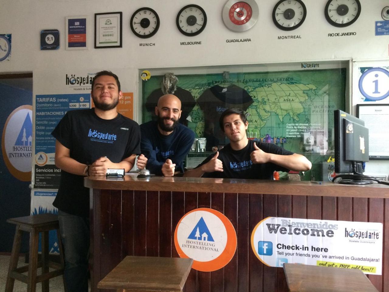 Hostel Hospedarte Chapultepec Guadalajara Esterno foto
